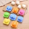 Creative Cartoon Boil Egg Rice Ball Mold 6-Piece Set Fish Car Heart Rabbit Shaped DIY Bento and Sushi Tools Kitchen Gadget