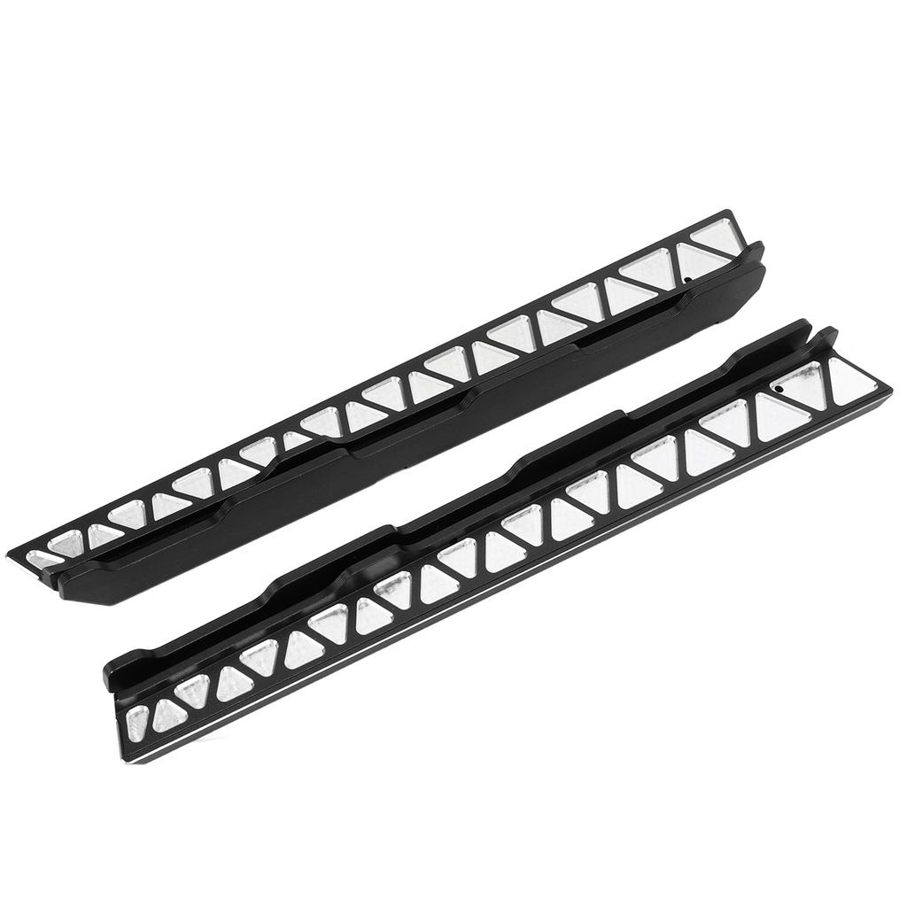 RC Car Rock Sliders High Simulation Aluminium Alloy Professional Metal Side Pedal Step for Axial SCX6 1 6 Jeep 10.4in
