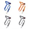 Adjustable Non Stretch Pet Dog Car Restraint Harness With Reliable Fabric And Safe Loop For Back Seat