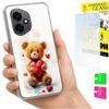 Etui Do Honor X7D / 400 Smart Obudowa Foto Case Plecki Miś + Szkło 9H