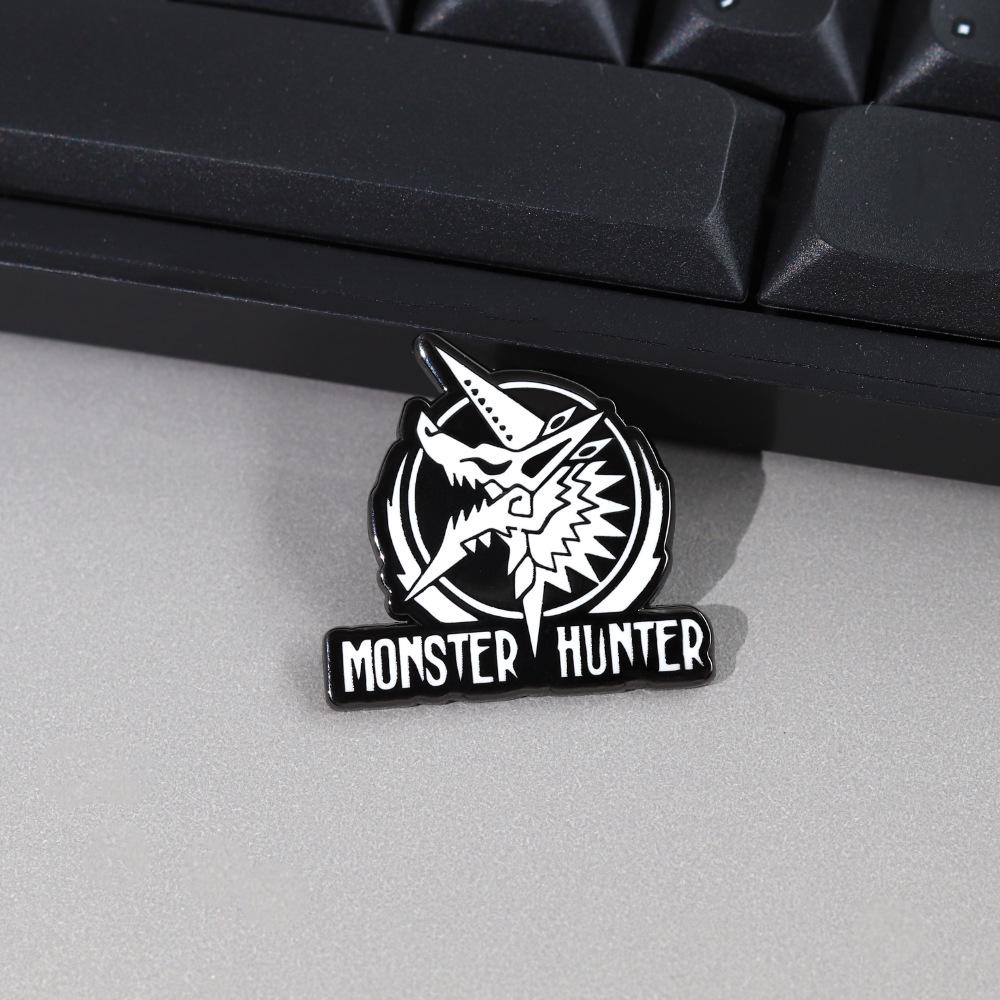 Брошь Зиногр Monster Hunter: Значок для косплея и аксессуар для геймера в подарок