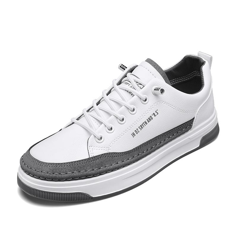 2024 Летняя мужская обувь Повседневная обувь для бега на открытом воздухе Мужские кроссовки Кожаные мокасины Платформа Модные роскошные студенческие теннисные кроссовки