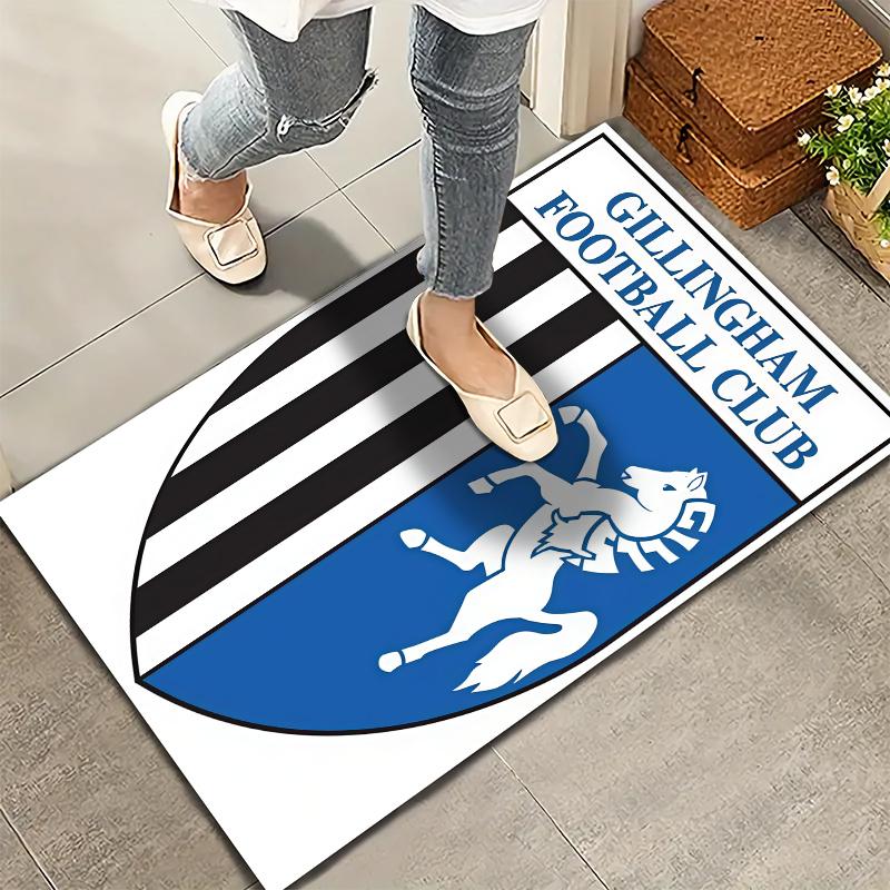 Gillingham Fc Carpet Rug for Living Room Bedroom Home Sofa Decoration,Kids play Nonslip Floor Mat