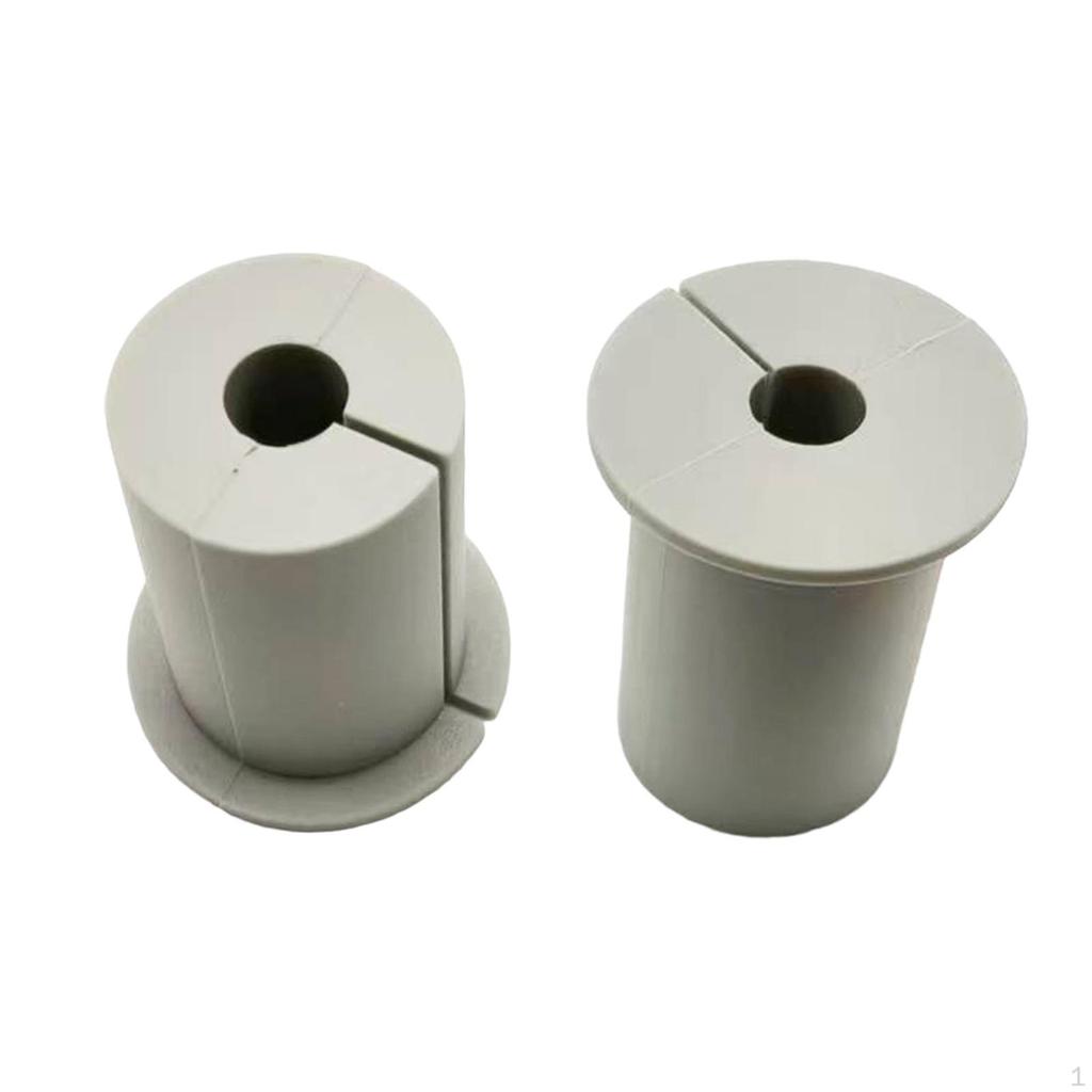 Комплект для прокладки кабеля, 2 шт., силиконовый настенный зажим, износостойкие втулки для подачи через втулки