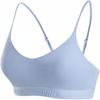 Adjustable Low-Intensity Support Quick-Dry Sports Bra Women Underwear Light-Military-Blue FD1063-440