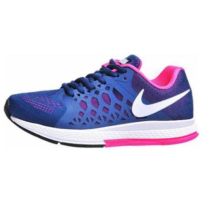 Air Zoom Pegasus 31 Удобные Нескользящие Прочные Низкие Кроссовки для Бега Женские кроссовки Синий 654486-416