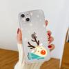 Прозрачный чехол для Apple iPhone 14 11 13 12 Pro 7 8 Plus XR X XS Max 6 6S 13Pro, силиконовый чехол для телефона, милая мультяшная кукла, Рождество