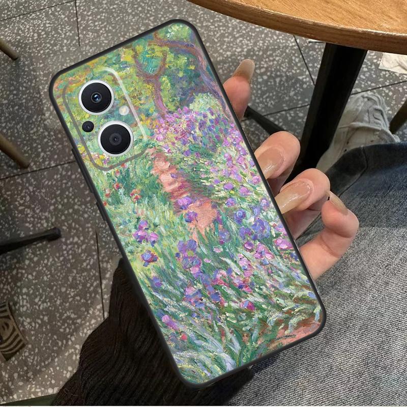 Клод Моне крутой чехол для OPPO Reno 8T 2Z 4Z 5Z 10 4 5 6 7 8 Lite OPPO Find X2 X3 Neo X6 Pro X5 Lite