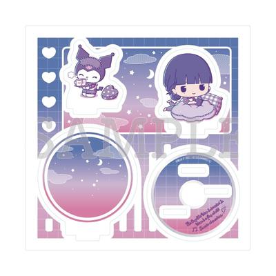 Человек, который мне интересен, не парень x Персонажи Sanrio 03 Мицуки Кога x Куроми B [Иллюстрация мини-персонажа] Акриловая подставка