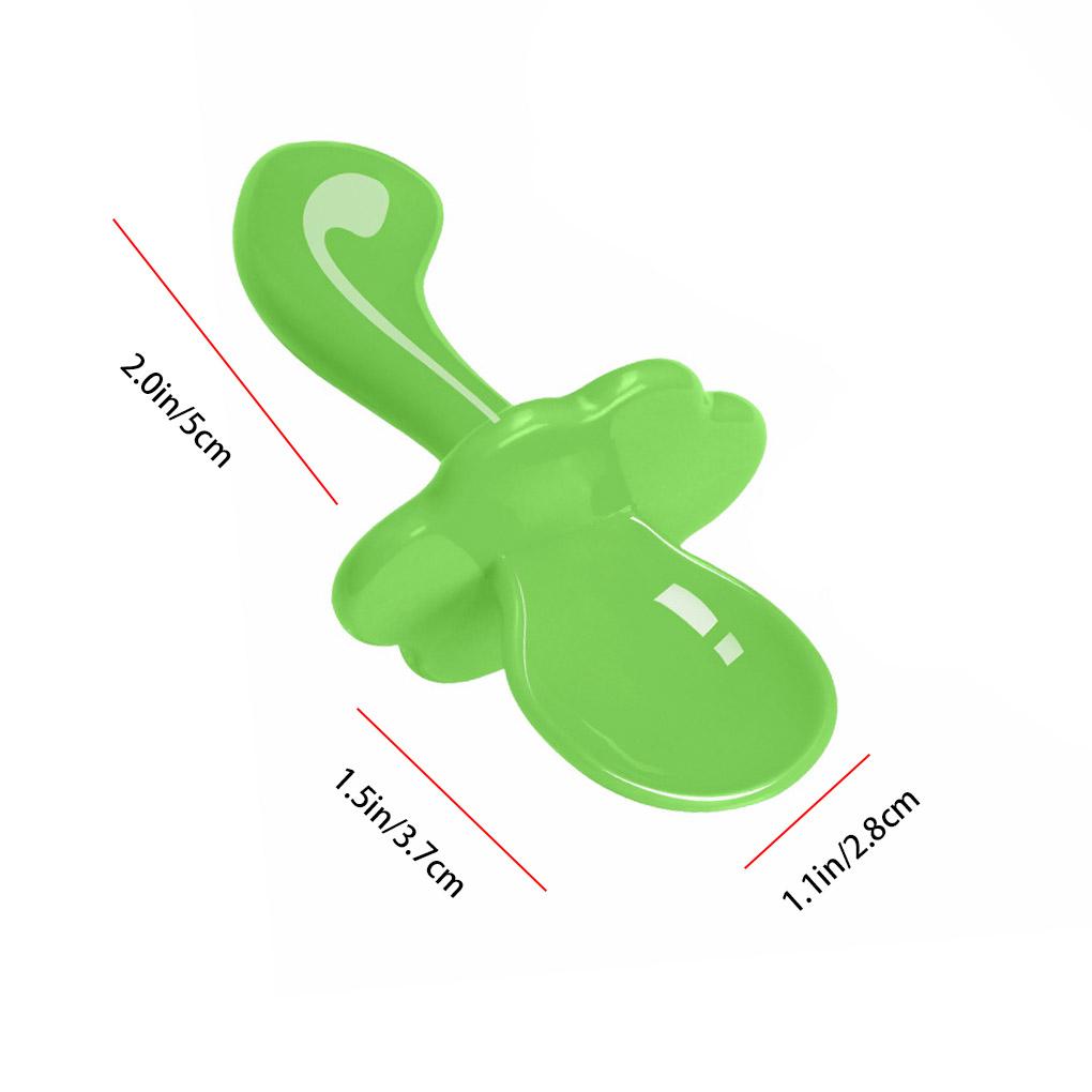 Baby Cloud Fork Spoon Short Handle Eating Training Self Feeding Tools for Infant