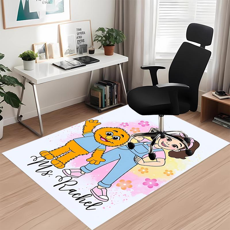Ms. Rachel Printed Carpet, for Office Chair Living Room Bedroom Kitchen Room Decor Gifts.