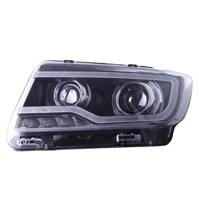 Светодиодный дневной ходовой свет Ксеноновая фара в сборе для 11-15 Jeep Compass