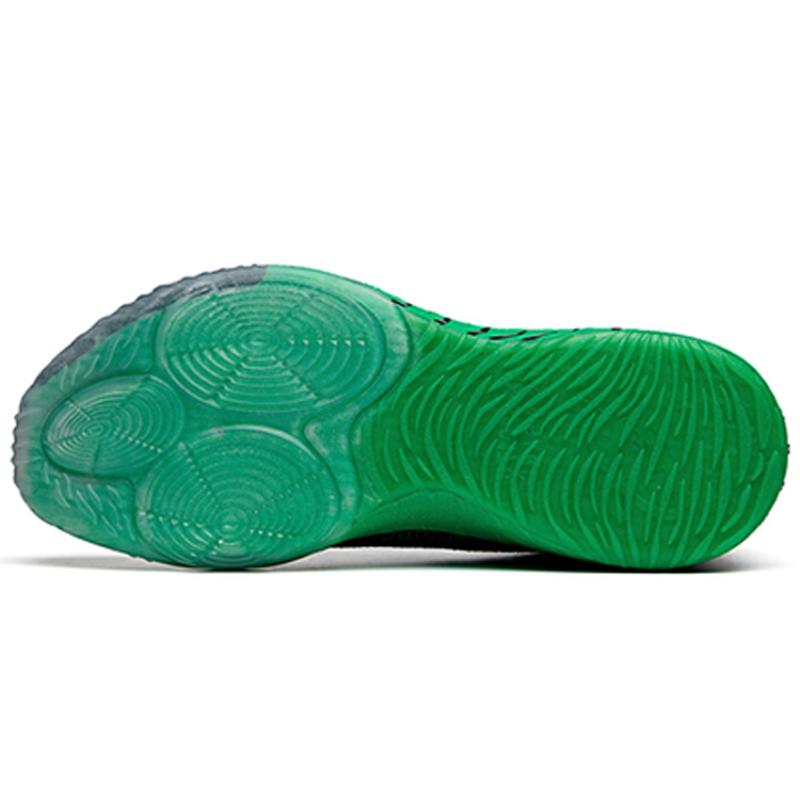 Anta Баскетбольные кроссовки Gordon Hayward GH1-Low, противоскользящие, износостойкие, низкие, черные с зеленым, кроссовки 112021103-5