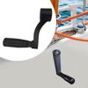 Nylon Crank Handle Embedded Design Spare Parts Replacement for Industry Mechanical Equipment Simple