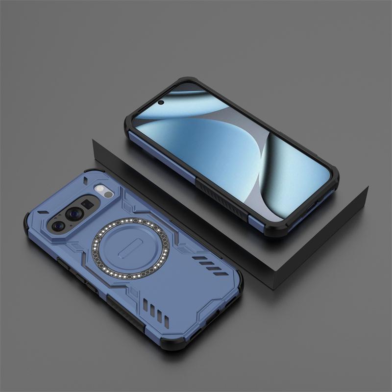 Для чехла Google Pixel 10 Чехол Google Pixel 10 Pro Противоударная Магнитная адсорбция Беспроводная зарядка Задняя крышка Для чехла Google Pixel 10