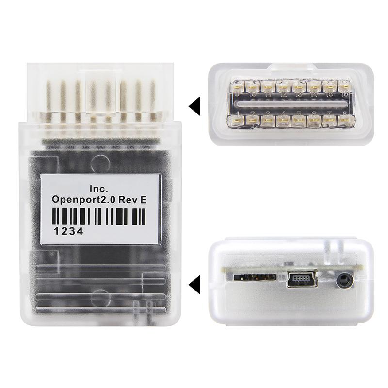 Openport 2.0 J2534 PassThru Full Chip Auto ECU Flash Tuning OBD2 Car Diagnostic Scanner Tool For Mercedes Benz