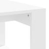 Vidaxl Stolik Kawowy, Biały, 102X50X35 Cm, Materiał Drewnopochodny