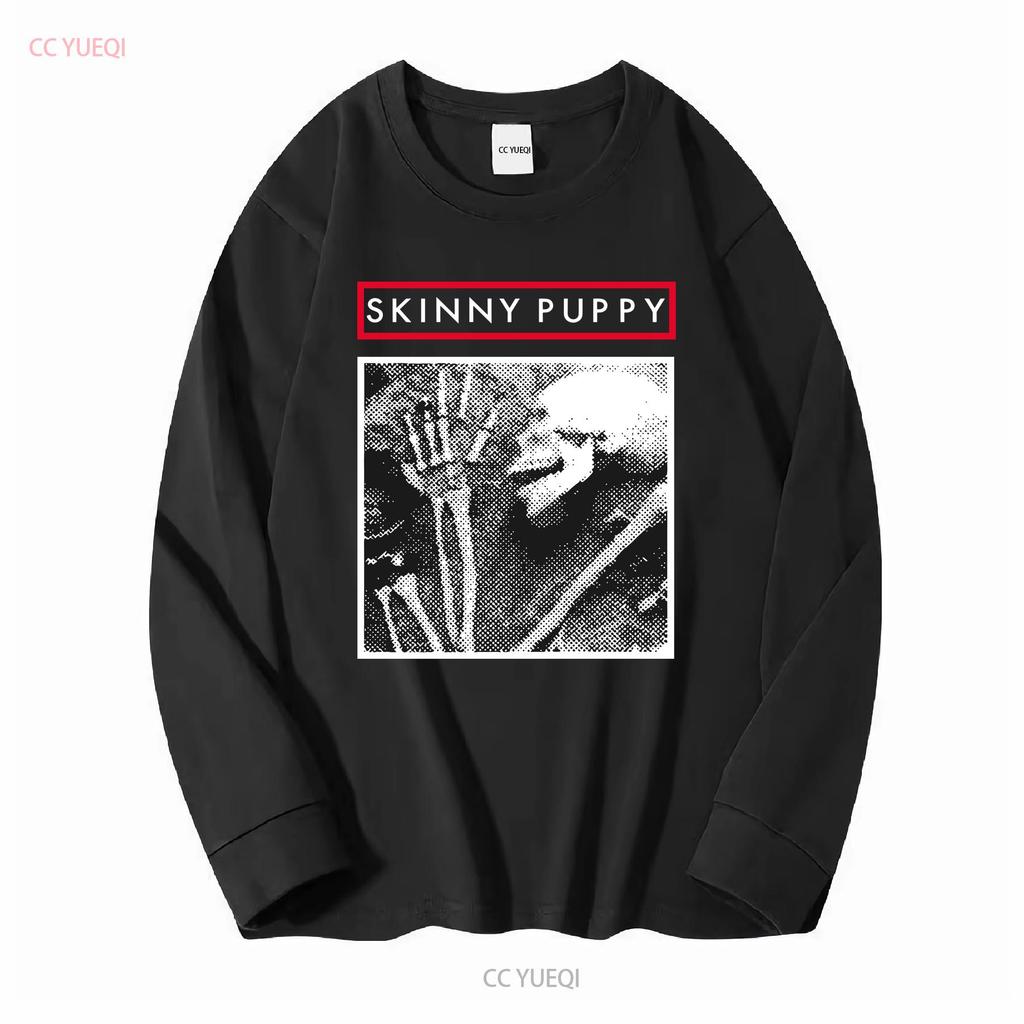 Футболка Skinny Puppy Band Remission Полный размер S 5XL винтажная Стиранная Растянутая Унисекс дизайнерская одежда Стильная homme Немного