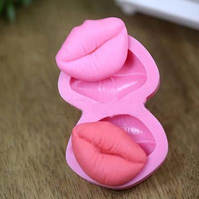 Новые 3D Силиконовые Сексуальные Губы Фондант Украшение Торта Шоколад Форма для Выпечки Инструменты KTY