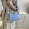 Модная простая сумка-тоут женская 2024 осень новая мода повседневная сумка через плечо повседневная сумка
