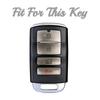 Чехол для ключей из ТПУ с 4 кнопками, брелок для KIA Cadenza K9 K7 K-04 Sorento K900 K7 Key 2013