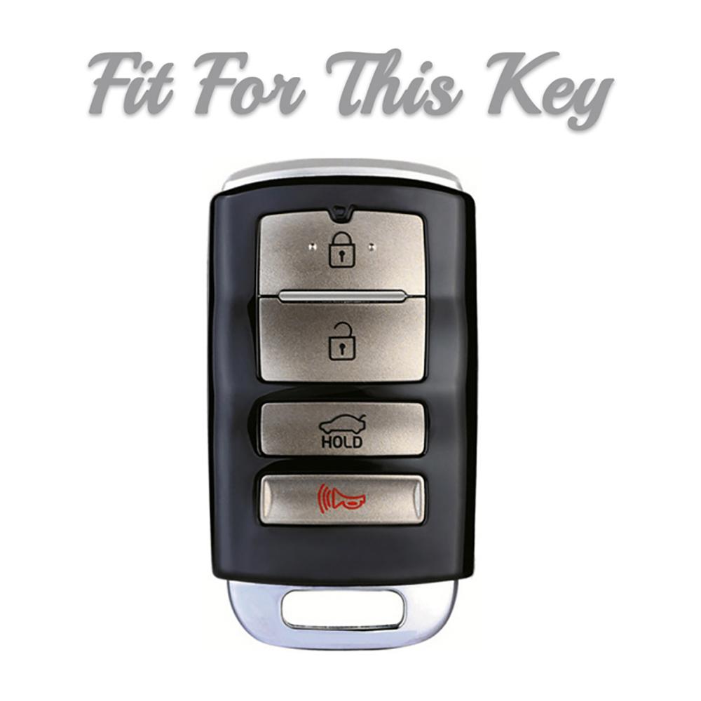 Чехол для ключей из ТПУ с 4 кнопками, брелок для KIA Cadenza K9 K7 K-04 Sorento K900 K7 Key 2013