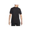 Nike Logo Print Crew Neck Casual Short Sleeve T-Shirt Men Tops Black CW6952-010