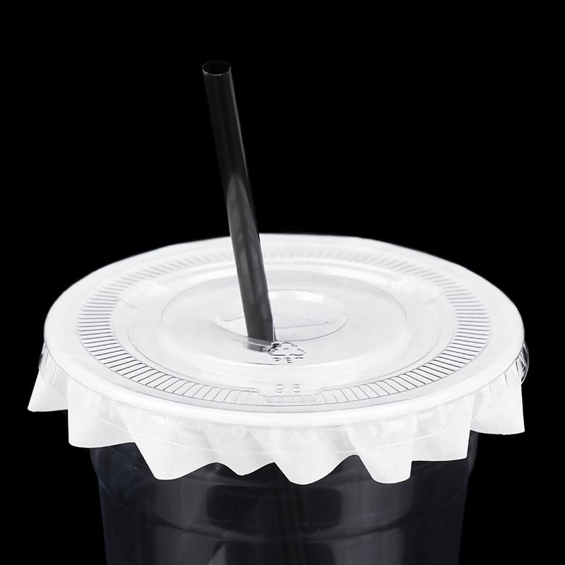 10 шт. 360/420/520 мл пластиковые стаканы с соломинками и крышками, стакан для закусок и напитков, стакан для холодных напитков, прозрачный одноразовый пластиковый стакан ПЭТ, стакан для боба-молочного чая