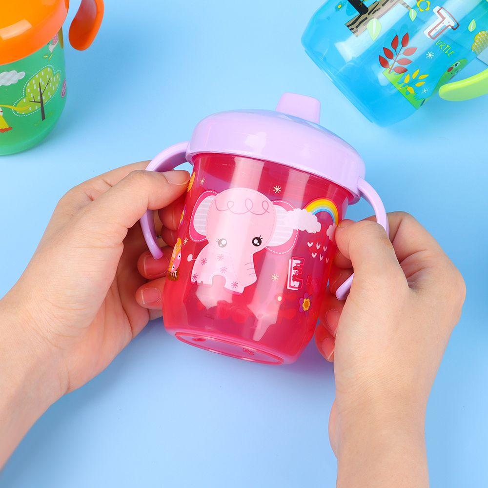 Leakproof Feeding BPA Free Double Handle Bottle Water Cups Learning Drinking Cup Duckbill