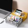 Storage Basket Folding Large Capacity Load Bearing Collapsible Plastic Storage Crate Box for Kitchen