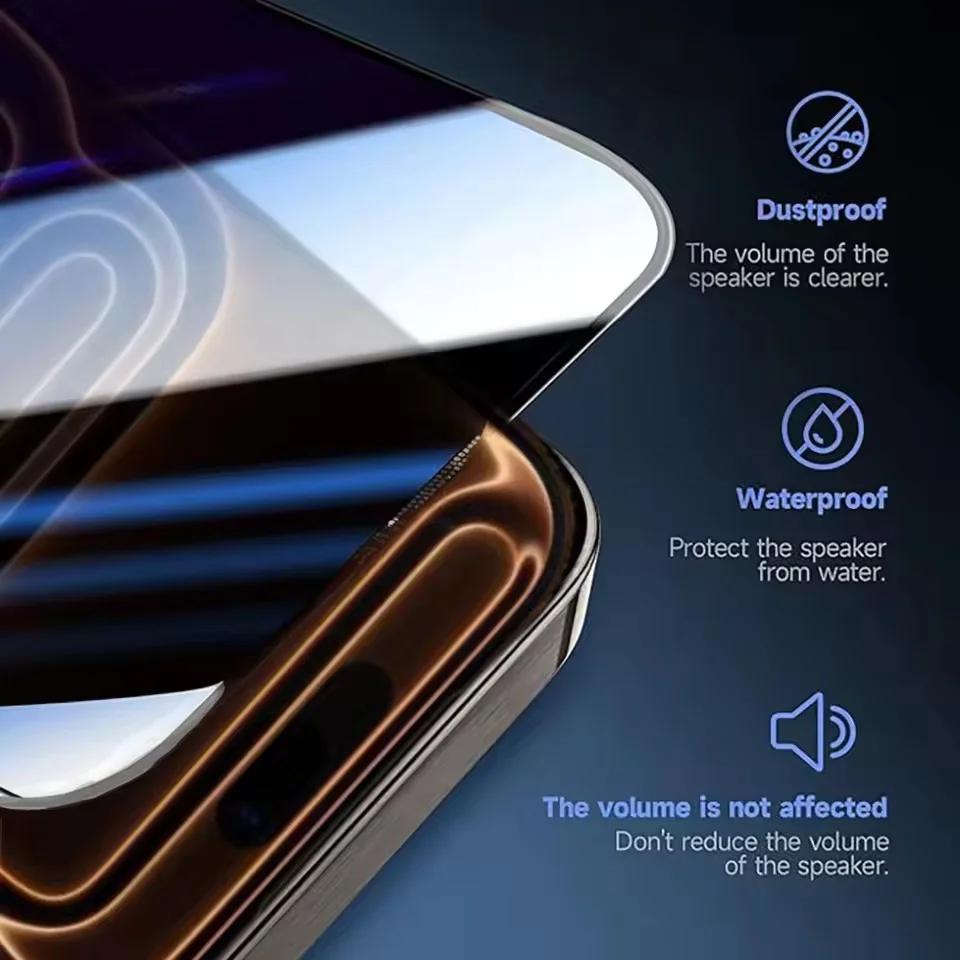3 шт./уп. Защитная пленка для экрана конфиденциальности для iPhone 17 Pro Max Air 17Pro, установка без пыли, закаленное стекло, защитная пленка против шпионажа