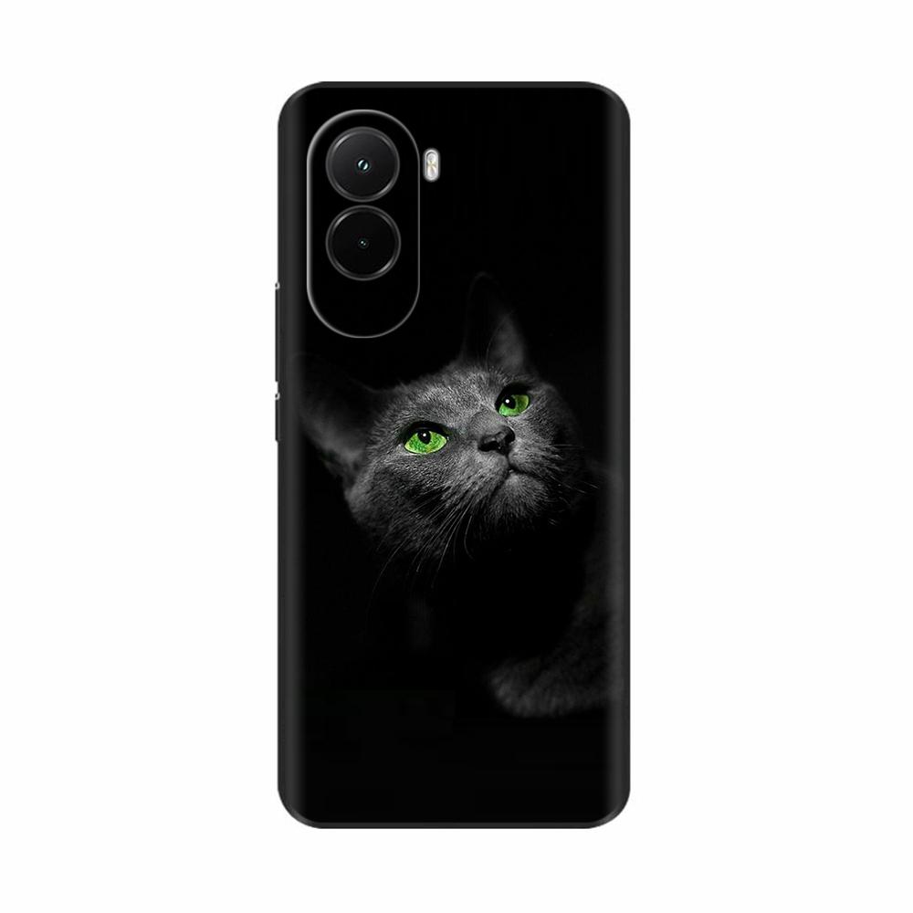 Чехол для телефона Xiaomi Poco M7 4G, мягкий силиконовый ТПУ задняя крышка для Poco M7 Pro 5G, ультратонкие чехлы с рисунком Цветок Череп