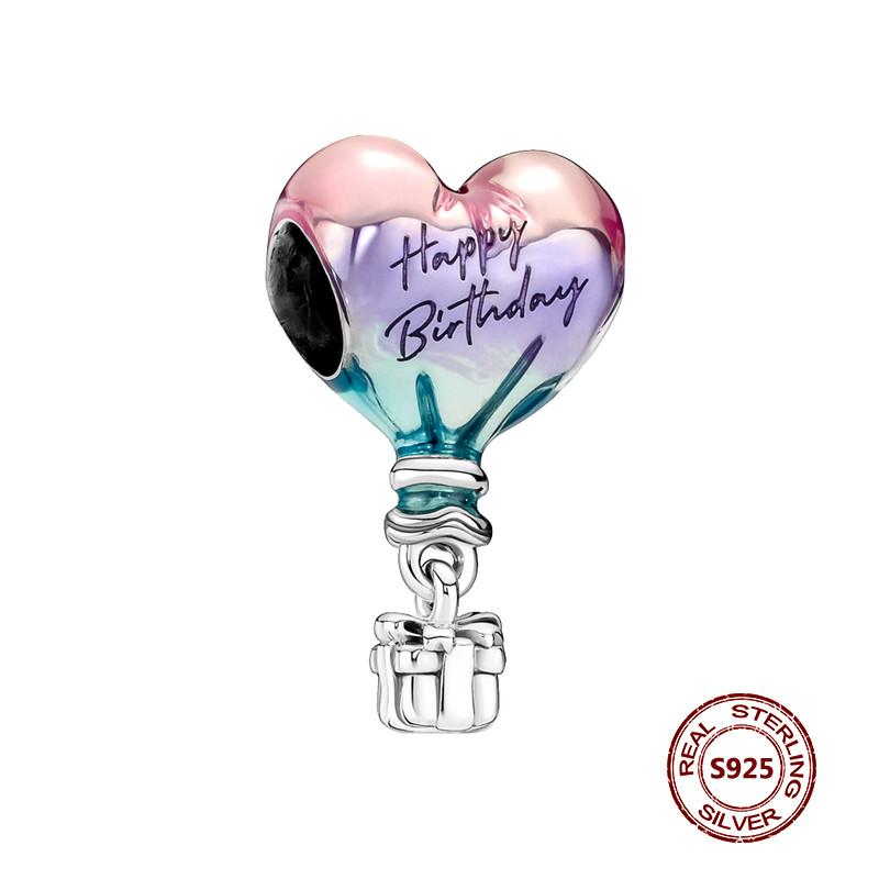 Подвески-хамелеоны, подходят модные оригинальные браслеты, серебро 925 пробы, циркон, осьминог, черепаха, бусина, бабочка, светлячок, подвеска, DIY изготовление ювелирных изделий