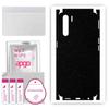 apgo Protective Skin Sticker for the Back+sides Compatible with Oppo A91, Full Wrap Film, Foil, Vinyl - Pattern Matte Black