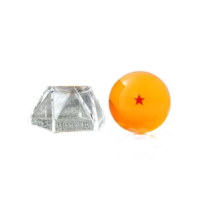 Dragon Ball Z Rystal Ball 4.3cm Action Figures Anime Shenron Wishing Balls Collection Model Decoration Creative Desk Decor Gift