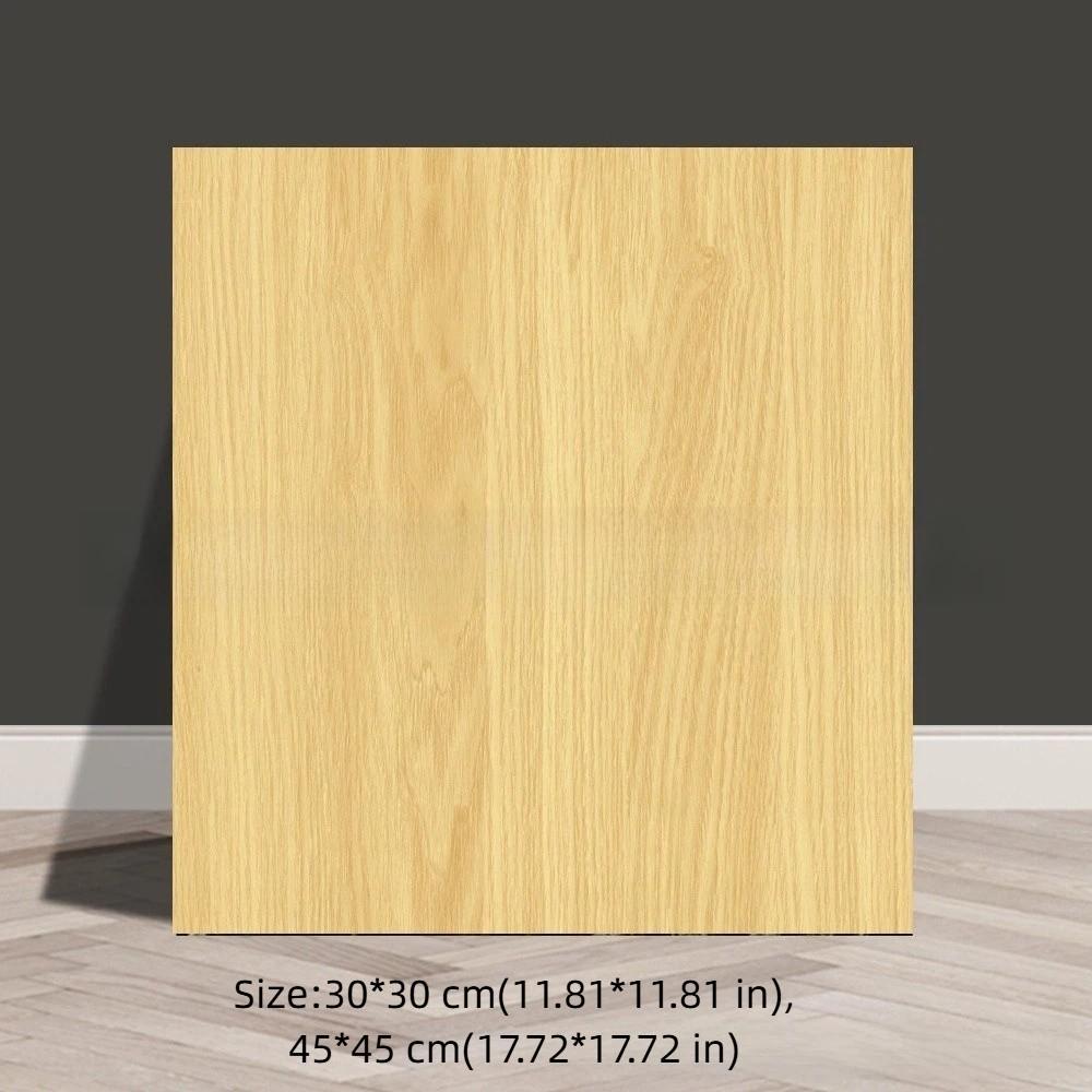 Waterproof 3D Wall Sticker Self-adhesive Wall Tile Sticker New Wood Grain Wall Sticker Bedroom