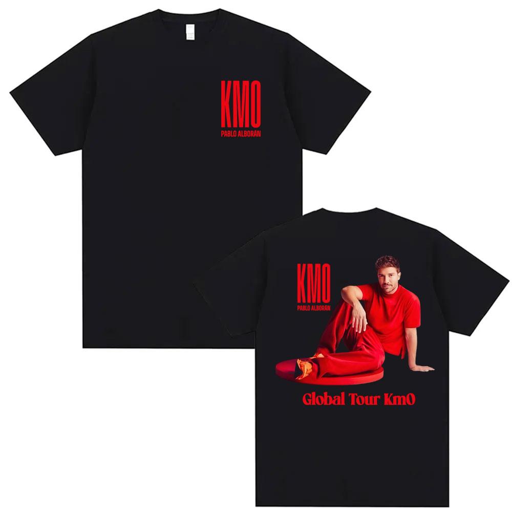 Pablo Alborn Global Tour Kmo Graphic T Shirt Unisexs Clothing Harajuku High Street Tshirts Cotton YK Short Sleeve Top