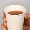50/100PCS 210/250ml Pure White Paper Cups Disposable Coffee Tea Milk Cup Party Drinking Accessories Camping Party Supplies