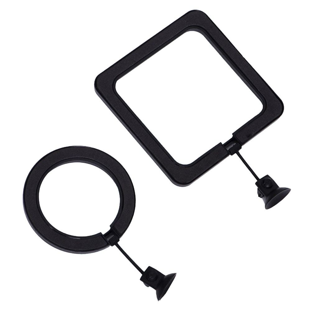 Пластиковая самоплавающая кормушка с фиксированной точкой, квадратное кольцо для кормления рыб, аквариумное кормление