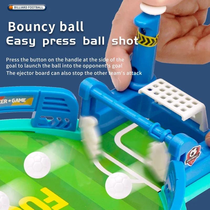 Non-Toxic Indoor Playtime Activity For Kids Puzzle Soccer Table Set Mini Foosball Games Tabletop Sports Board Games For Adul Partyt