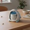 Ceramic Shark Sauce Dish Set Cartoon Seasoning Dish Easy To Clean Fish Dipping Dish Set  Sushi