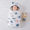 Butterfly Newborn Baby Swaddle Blanket - Pure Cotton, Thick for Spring, Autumn & Winter
