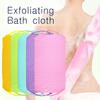 Эластичная отшелушивающая ткань для душа, шеи, спины, скребок для ванны, инструмент для мытья посуды