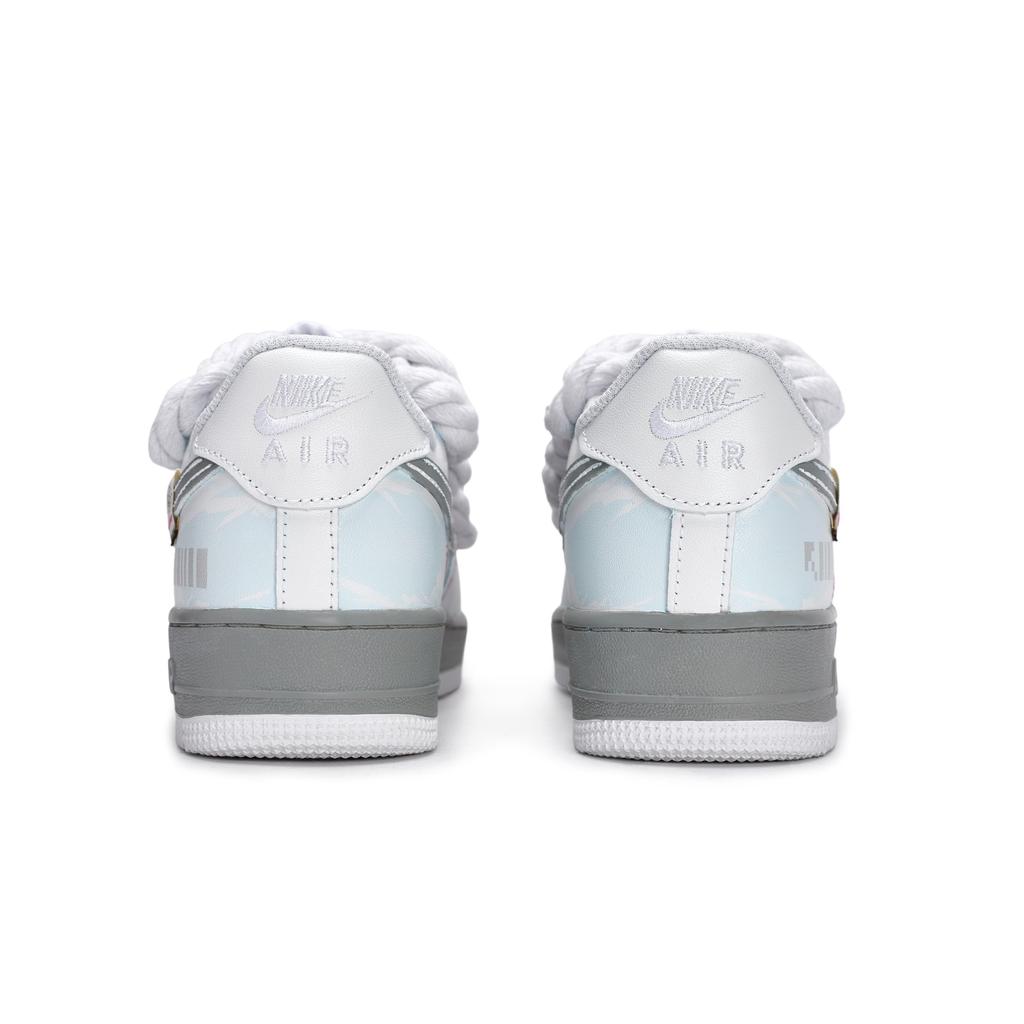 Nike Air Force 1 Winter Season Tale Low top Skateboard Shoes Unisex White Blue Gray Pink CW2288-111(Team80-S-BOX)
