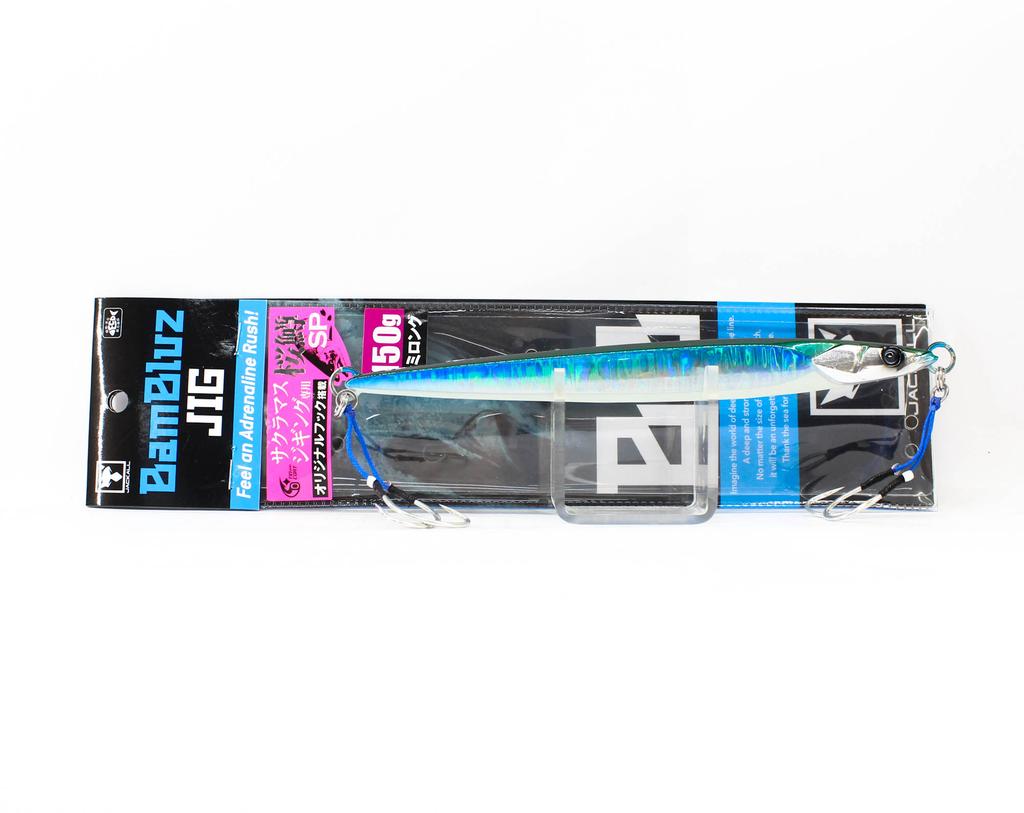 Jackall Metal Jig Bambluz Semi Long 150 Grams Meroudo Glow Belly (3873)
