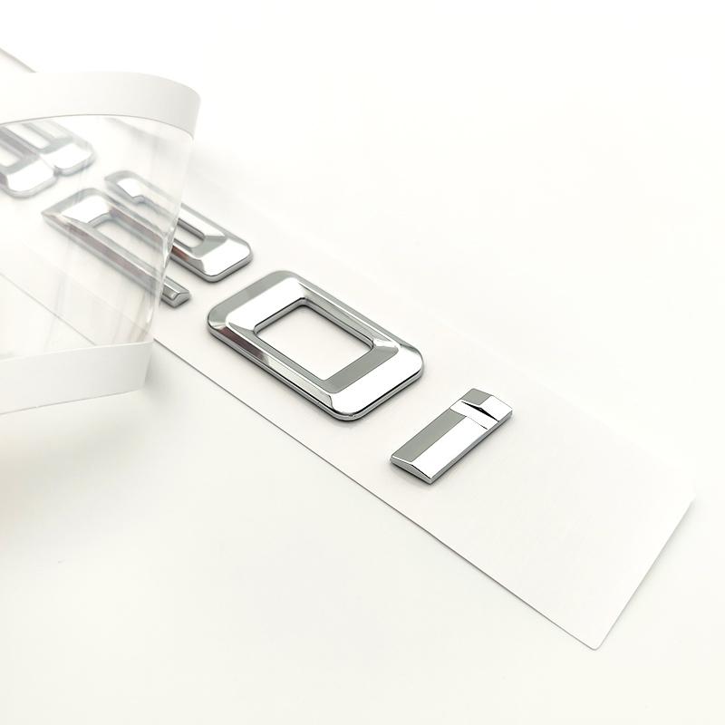 3D ABS черный 320i 316i 318i 330i 335i 340i 316d 318d 330d 320d эмблема буквы наклейка для E46 E90 F30 автомобильные аксессуары