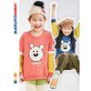 Toothpick Pill and Friends Girls' Autumn Sweatshirt Cartoon Cute Print Pullover Kids Patchwork Top