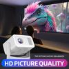 Домашний кинотеатр Native 4k портативный проектор Ht23 Pro 1080p 650ansi L018 360° автофокусировка коррекция трапецеидальных искажений Android 11 Bt5.0 Wifi6