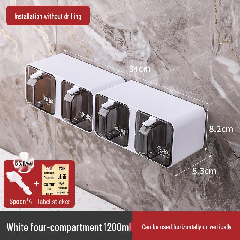 Вращающийся многосекционный набор емкостей для приправ для кухни