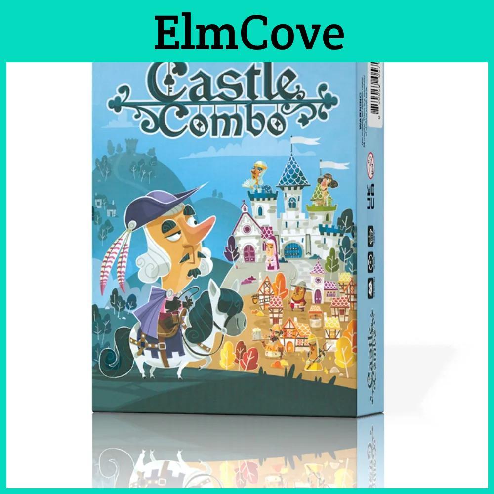 Combo Board Game 25 Castle Players English Version Strategy Games For Partyfamily Table Card